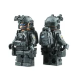 Royal Malaysia Police (PDRM) Special Forces Operator - Custom Printed Brick Block Figure