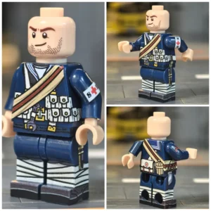 Minifigure - Royal Naval Division (RND) Medic Sick Berth Attendant (SBA) (The Doc of the Trenches) WWI (LEGO Compatible)