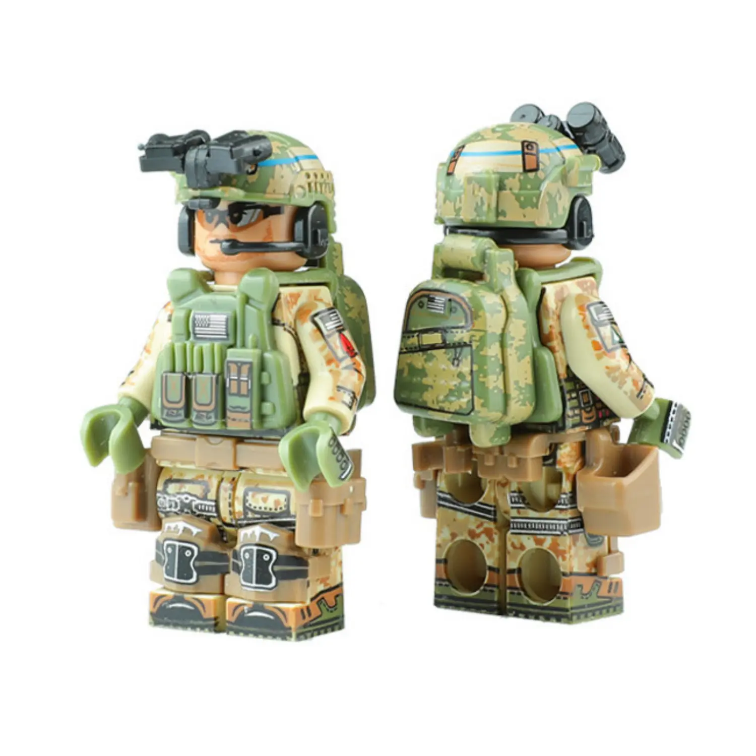 Minifigure - US Army Delta Force Operator (1st Special Forces Operational Detachment-Delta CAG) (LEGO Compatible) Minifigure - US Army Delta Force Operator (1st Special Forces Operational Detachment-Delta CAG) (LEGO Compatible)