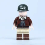 General George S. Patton Jr. (Commander of the U.S. Third Army) WWII - Custom Printed Brick Block Figure