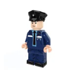 Hong Kong Police Officer (Uniformed Patrol) - Custom Printed Brick Block Figure