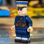 Imperial Japanese Army (IJA) Infantryman Russo Japanese War (Type 38 / Meiji 38 Dark Blue Uniform) - Custom Printed Brick Block Figure