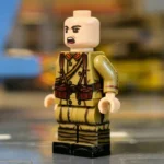 Imperial Japanese Army (IJA) Infantryman with Type 45 Uniform WWI - Custom Printed Brick Block Figure