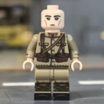 Imperial Japanese Army (IJA) Infantryman – 7th Division (Type 45 Khaki Uniform Variant) WWI - Custom Printed Brick Block Figure