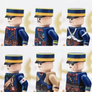 Minifigure – Imperial Japanese Army (IJA) Soldiers – Russo-Japanese War Era (1904-1905) (LEGO Compatible) Minifigure – Imperial Japanese Army (IJA) Soldiers – Russo-Japanese War Era (1904-1905) (LEGO Compatible)