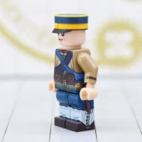 Minifigure – Imperial Japanese Army (IJA) Wounded Infantryman Soldier in Undershirt (Russo-Japanese War Era) (LEGO Compatible)