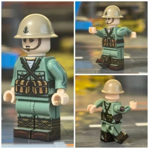 Minifigure – Japanese Imperial Army (IJA) Squad Leader WWII (LEGO Compatible) Minifigure – Japanese Imperial Army (IJA) Squad Leader WWII (LEGO Compatible)
