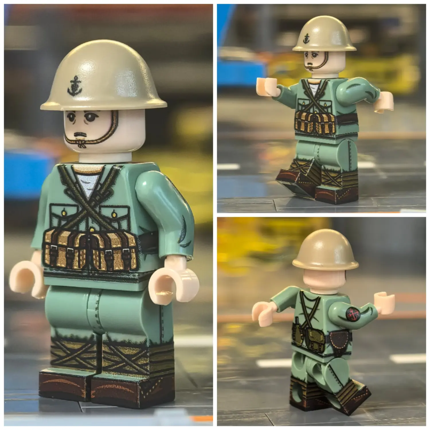 Minifigure – Japanese Imperial Army (IJA) Squad Leader WWII (LEGO Compatible) Minifigure – Japanese Imperial Army (IJA) Squad Leader WWII (LEGO Compatible)