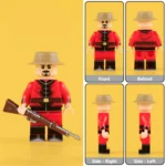 Qing Dynasty Beiyang Marine / Naval Infantryman - Custom Printed Brick Block Figure