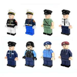 Minifigure – US Marines and Special Police units from Hong Kong and Macau (LEGO Compatible) Minifigure – US Marines and Special Police units from Hong Kong and Macau (LEGO Compatible)