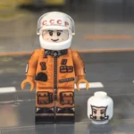 Yuri Gagarin (Soviet Cosmonaut) (The First Human in Space) - Custom Printed Brick Block Figure