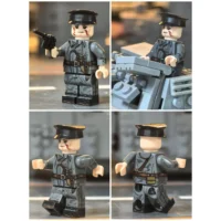 all sides of the Minifigure - German Imperial Army Heavy Tank NCO (Unteroffizier) WWI (LEGO Compatible) all sides of the Minifigure - German Imperial Army Heavy Tank NCO (Unteroffizier) WWI (LEGO Compatible)