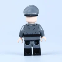 the back of the Minifigure - Otto Skorzeny German Waffen-SS Officer Commando WWII (LEGO Compatible) the back of the Minifigure - Otto Skorzeny German Waffen-SS Officer Commando WWII (LEGO Compatible)