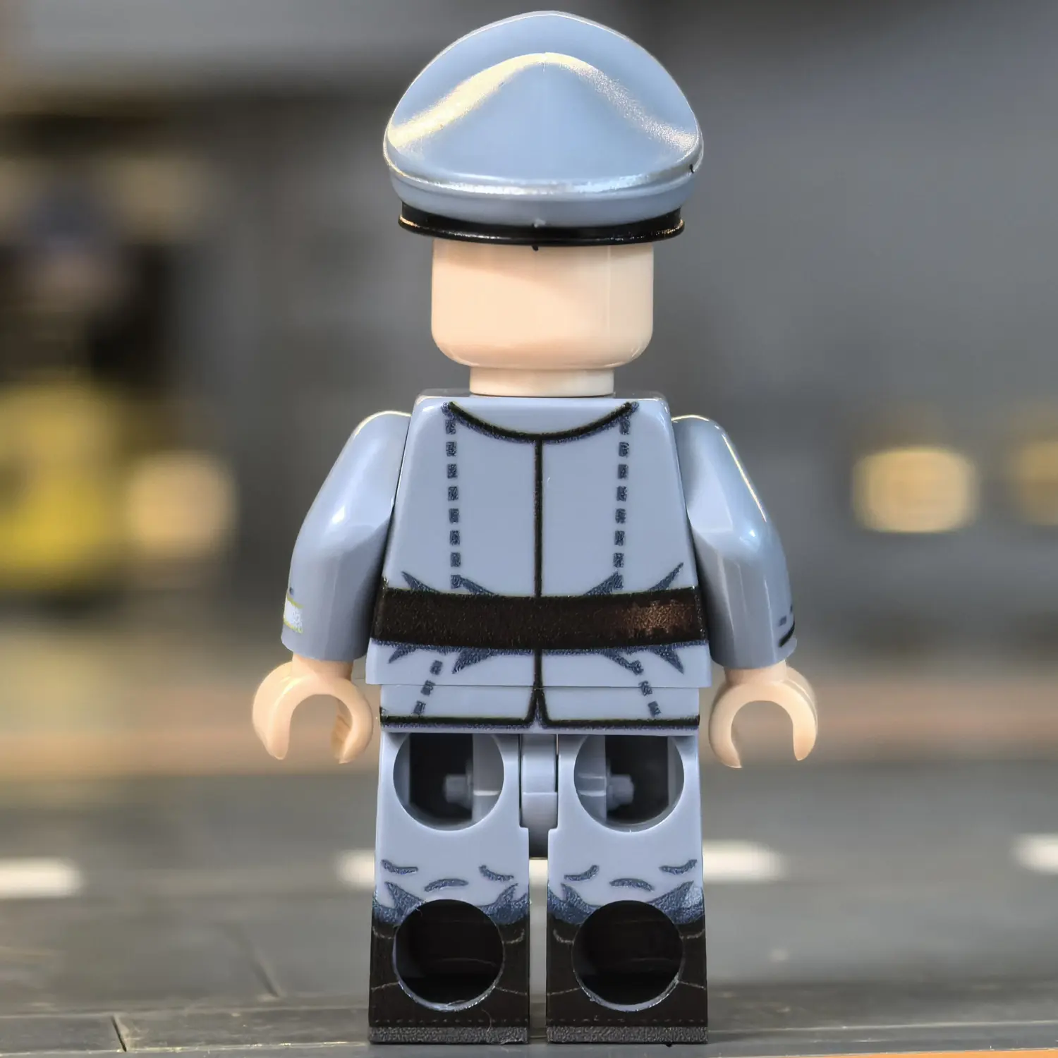 the back of the Minifigure - Willi Herold (The Executioner of Emsland) (LEGO Compatible) the back of the Minifigure - Willi Herold (The Executioner of Emsland) (LEGO Compatible)