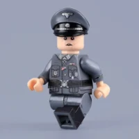 the front of the Minifigure – Otto Skorzeny German Waffen-SS Officer Commando WWII (LEGO Compatible) the front of the Minifigure – Otto Skorzeny German Waffen-SS Officer Commando WWII (LEGO Compatible)