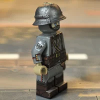 the right side of the Minifigure - Austro-Hungarian Empire Assault Trooper (Sturmtrupp Trench Raider) WWI (LEGO Compatible) the right side of the Minifigure - Austro-Hungarian Empire Assault Trooper (Sturmtrupp Trench Raider) WWI (LEGO Compatible)