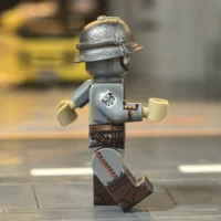 the right side of the Minifigure - Austro-Hungarian Empire Assault Trooper (Sturmtrupp Trench Raider) WWI (LEGO Compatible)2 the right side of the Minifigure - Austro-Hungarian Empire Assault Trooper (Sturmtrupp Trench Raider) WWI (LEGO Compatible)2
