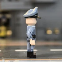 the right side of the Minifigure - Willi Herold (The Executioner of Emsland) (LEGO Compatible) the right side of the Minifigure - Willi Herold (The Executioner of Emsland) (LEGO Compatible)