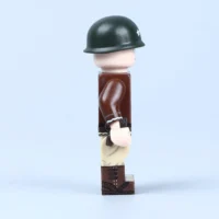 the right side of the Minifigure – General George S. Patton Jr. (Commander of the U.S. Third Army) WWII (LEGO Compatible) the right side of the Minifigure – General George S. Patton Jr. (Commander of the U.S. Third Army) WWII (LEGO Compatible)