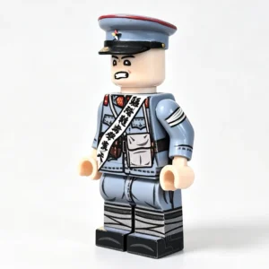 Chinese “war Participation Army” Soldier Wwi (republic Of China – Beiyang Government Vanguard) (without Cap) Custom Printed Brick Block Figure 2