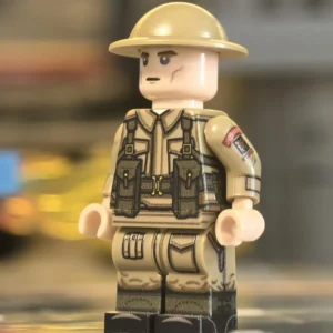 Minifigure - British Army Infantryman (The Tommy – Pattern 37 Battle Dress) WWII (LEGO Compatible) Minifigure - British Army Infantryman (The Tommy – Pattern 37 Battle Dress) WWII (LEGO Compatible)