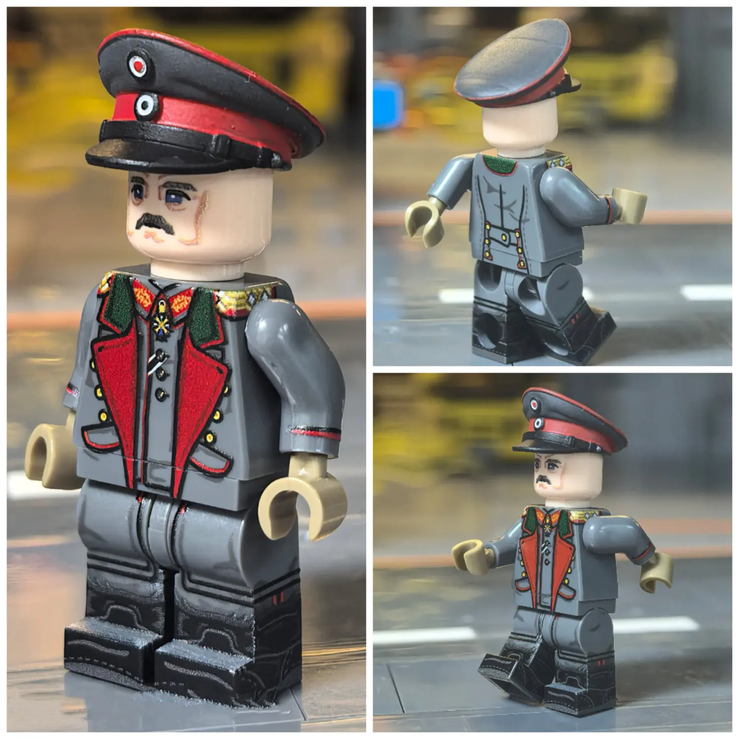 Minifigure - General Erich Ludendorff (First Quartermaster General of the Imperial German Army - 1918) WWI (LEGO Compatible) Minifigure - General Erich Ludendorff (First Quartermaster General of the Imperial German Army - 1918) WWI (LEGO Compatible)