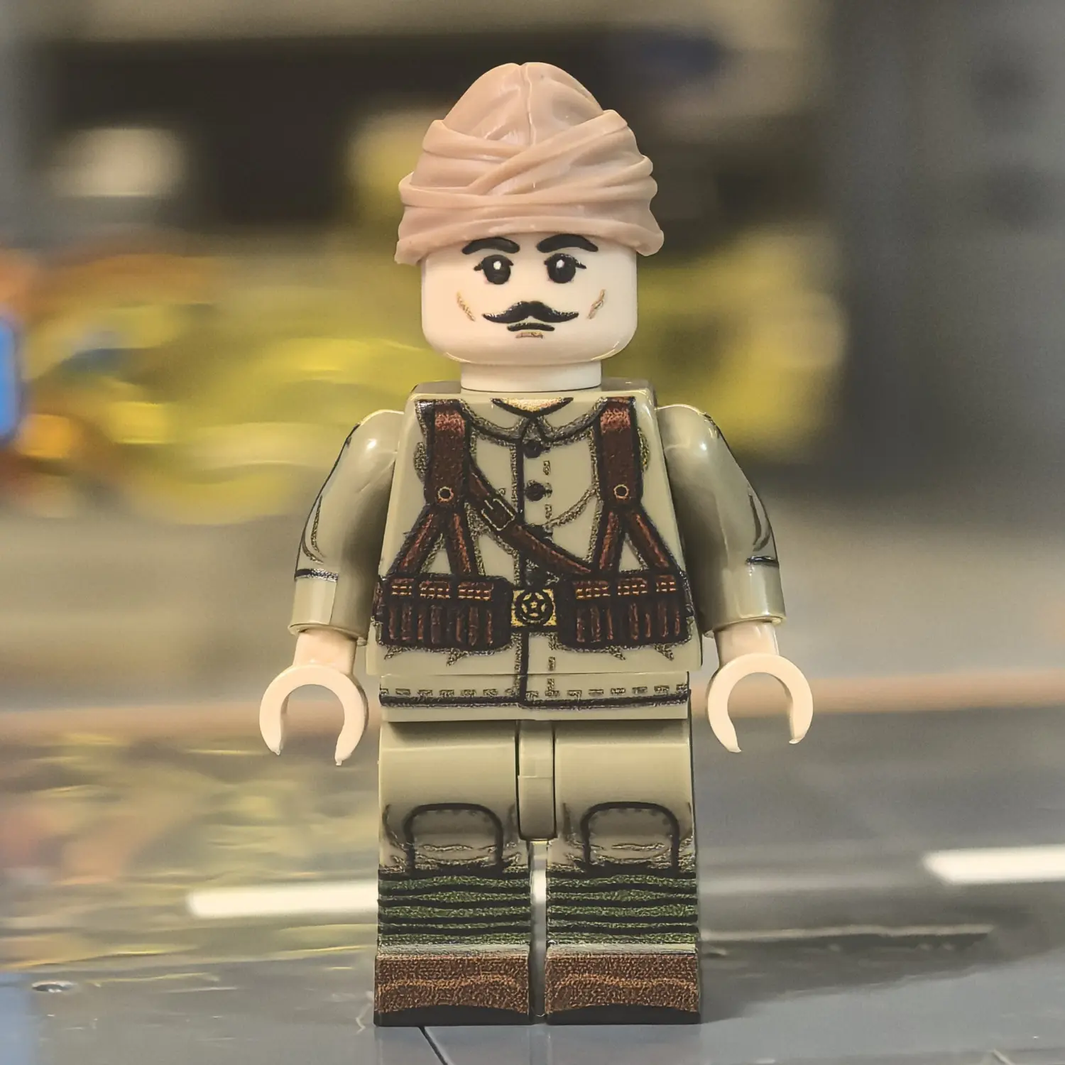 Minifigure - Ottoman Empire Infantryman (Turkish Soldier – Mehmetçik) WWI (LEGO Compatible) 3 Minifigure - Ottoman Empire Infantryman (Turkish Soldier – Mehmetçik) WWI (LEGO Compatible)