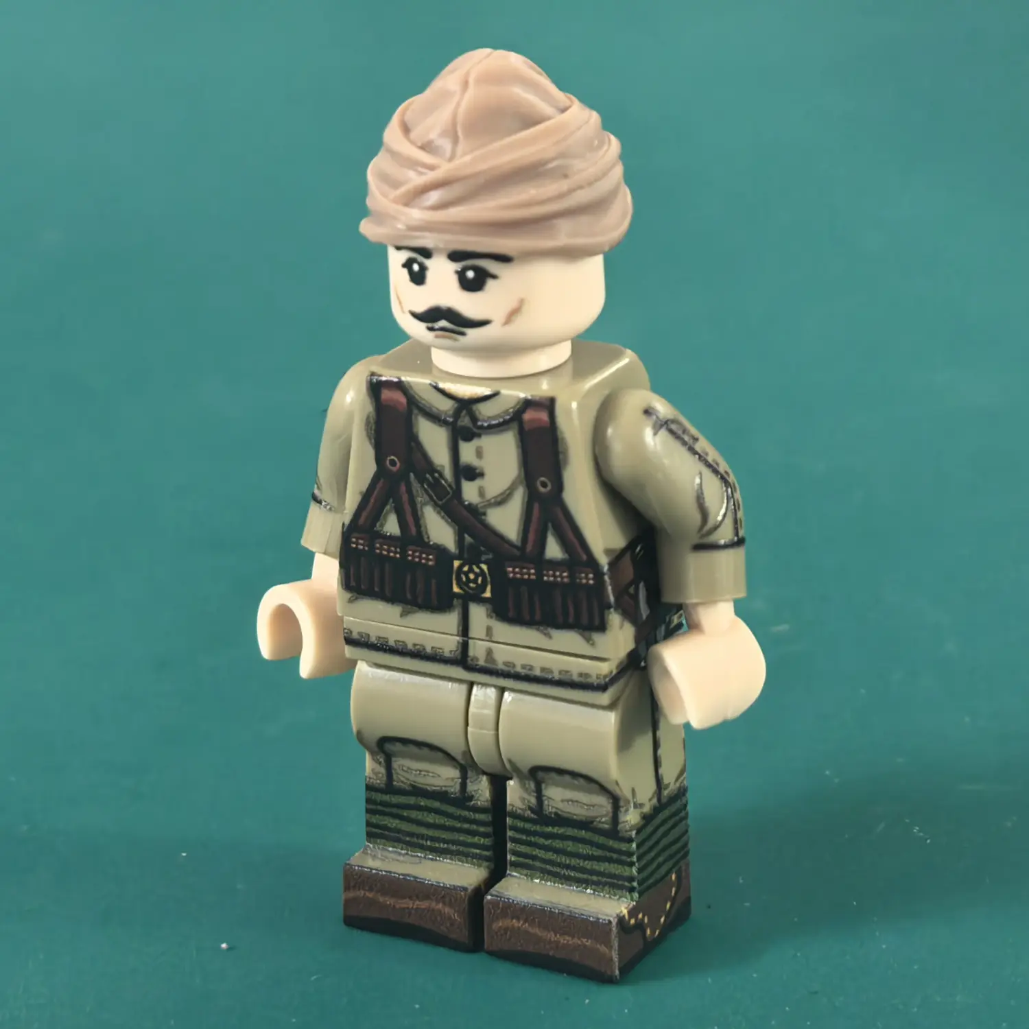 Minifigure - Ottoman Empire Infantryman (Turkish Soldier – Mehmetçik) WWI (LEGO Compatible) Minifigure - Ottoman Empire Infantryman (Turkish Soldier – Mehmetçik) WWI (LEGO Compatible)