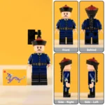 Late Qing Dynasty Army Commander (General) (Imperial New Army High Command) - Custom Printed Brick Block Figure