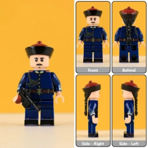 Minifigure – Late Qing Dynasty Cavalry Officer (Imperial New Army Horse Soldier) (LEGO Compatible) Minifigure – Late Qing Dynasty Cavalry Officer (Imperial New Army Horse Soldier) (LEGO Compatible)
