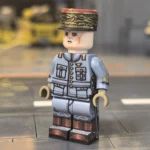 Marshal Philippe Pétain (French Army Commander-in-Chief – World War I, 1917) - Custom Printed Brick Block Figure