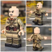 all sides of the Minifigure – Imperial Japanese Army (IJA) Infantryman (46th Infantry Regiment – Siege of Tsingtao) WWI (LEGO Compatible) all sides of the Minifigure – Imperial Japanese Army (IJA) Infantryman (46th Infantry Regiment – Siege of Tsingtao) WWI (LEGO Compatible)