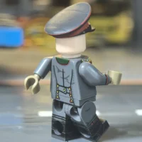 the back of the Minifigure - General Erich Ludendorff (First Quartermaster General of the Imperial German Army - 1918) WWI (LEGO Compatible) the back of the Minifigure - General Erich Ludendorff (First Quartermaster General of the Imperial German Army - 1918) WWI (LEGO Compatible)