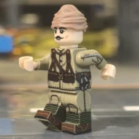 the left side of the Minifigure - Ottoman Empire Infantryman (Turkish Soldier – Mehmetçik) WWI (LEGO Compatible) the left side of the Minifigure - Ottoman Empire Infantryman (Turkish Soldier – Mehmetçik) WWI (LEGO Compatible)