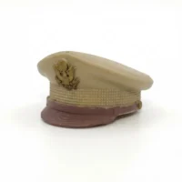 Custom Piece Miniature – US Army Officer Peaked Cap Service Cap (Khaki & Brown) – 3D Print for LEGO minifigure Custom Piece Miniature – US Army Officer Peaked Cap Service Cap (Khaki & Brown) – 3D Print for LEGO minifigure