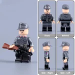 Armenian Legion Soldier (Submachine Gunner) WWII - Custom Printed Brick Block Figure