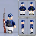 German Kriegsmarine Coastal Assault Trooper WWII - Custom Printed Brick Block Figure