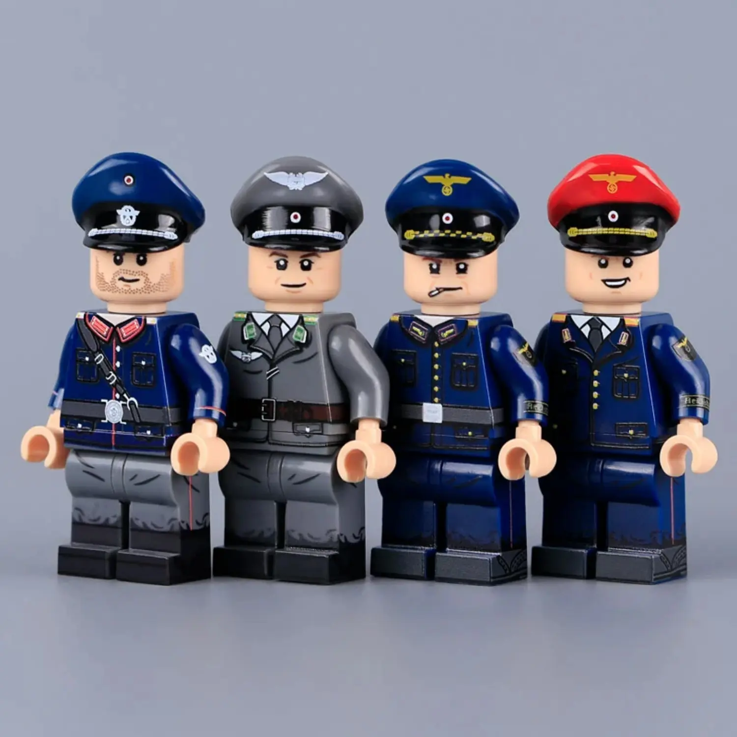 Minifigure - German Non-Combat Units WWII (LEGO Compatible) Minifigure - German Non-Combat Units WWII (LEGO Compatible)