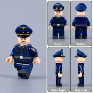 Minifigure - German State Railway Officer (Werkmeister, Deutsche Reichsbahn) WWII (LEGO Compatible) Minifigure - German State Railway Officer (Werkmeister, Deutsche Reichsbahn) WWII (LEGO Compatible)