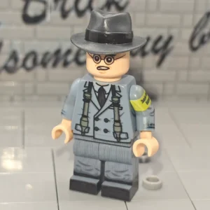 Minifigure - German Volkssturm Militia Member older civilian conscript from the desperate final days of the war WWII (LEGO Compatible) Minifigure - German Volkssturm Militia Member older civilian conscript from the desperate final days of the war WWII (LEGO Compatible)