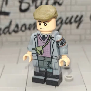 Minifigure - German Volkssturm Militia Member with Vintage Flat Newsboy Cap WWII (LEGO Compatible) Minifigure - German Volkssturm Militia Member with Vintage Flat Newsboy Cap WWII (LEGO Compatible)