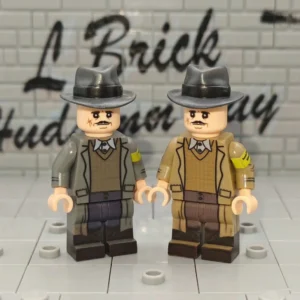 Minifigure - German Volkssturm Militia Members older civilian conscripts from the desperate final stages of the war WWII (LEGO Compatible) Minifigure - German Volkssturm Militia Members older civilian conscripts from the desperate final stages of the war WWII (LEGO Compatible)