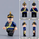 Kaiser Wilhelm II (Formal Dress Uniform) WWI - Custom Printed Brick Block Figure