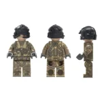 Modern Ground Special Forces Operator Tactical Commando - Custom Printed Brick Block Figure