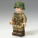 Royal Hungarian Honvéd Infantryman, specifically a Non-Commissioned Officer (NCO) wearing the M43 Field Uniform WWII - Custom Printed Brick Block Figure