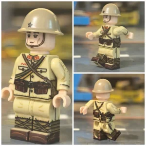 Minifigure – Imperial Japanese Army (IJA) First Class Private Rifleman from the 1940 ground forces WWII (LEGO Compatible) Minifigure – Imperial Japanese Army (IJA) First Class Private Rifleman from the 1940 ground forces WWII (LEGO Compatible)