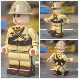Minifigure – Imperial Japanese Army (IJA) Second Lieutenant from the 1940 ground forces WWII (LEGO Compatible) Minifigure – Imperial Japanese Army (IJA) Second Lieutenant from the 1940 ground forces WWII (LEGO Compatible)