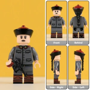 Minifigure – Imperial elite soldier Guard from the Qing Dynasty modernized royal guard of the late Imperial Chinese era (LEGO Compatible) Minifigure – Imperial elite soldier Guard from the Qing Dynasty modernized royal guard of the late Imperial Chinese era (LEGO Compatible)