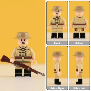 Minifigure – Qing Dynasty Cavalry Battalion NCO (Non-Commissioned Officer) (LEGO Compatible) Minifigure – Qing Dynasty Cavalry Battalion NCO (Non-Commissioned Officer) (LEGO Compatible)