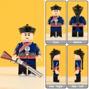 Minifigure – Qing Dynasty Huai Army Soldier from the late Imperial Chinese era (LEGO Compatible) Minifigure – Qing Dynasty Huai Army Soldier from the late Imperial Chinese era (LEGO Compatible)